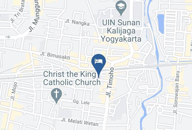 Kota Yogyakarta - Ndalem Timoho Maps