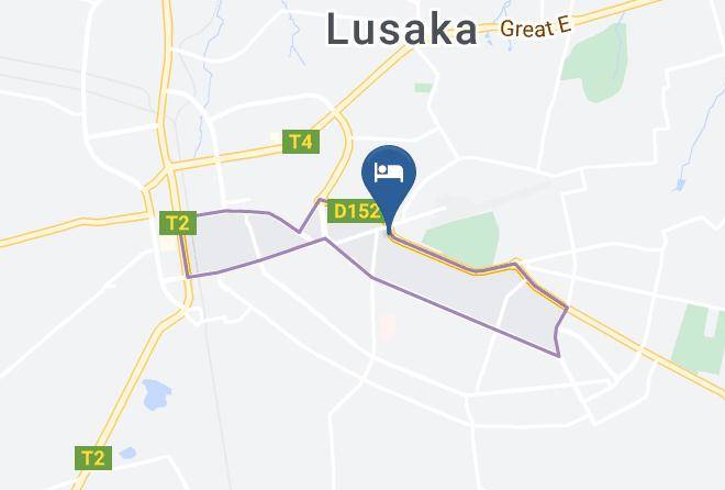 Lusaka - Ndeke Hotel Maps