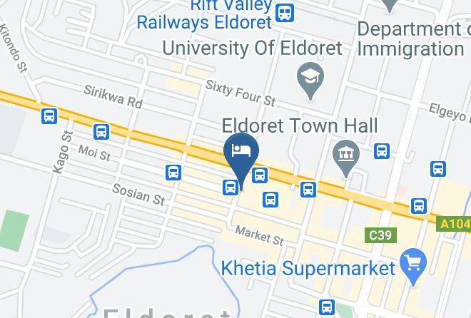 Uasin Gishu - Ndupawa Prestige Hotel Maps