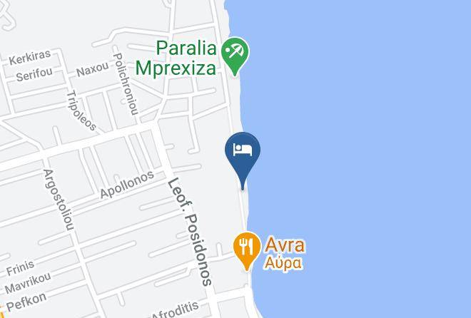 East Attica - Nea Makri Beach Maps