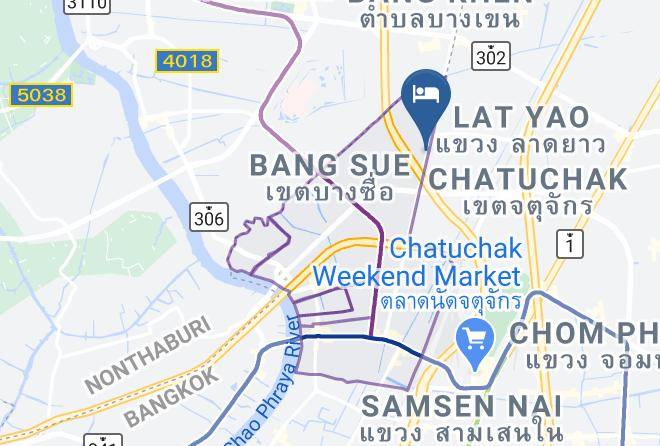 Phra Nakhon - Near Impact Arena Maps