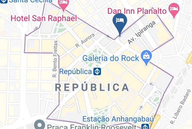 Sao Paulo Republica - Nebias Palace Hotel Maps