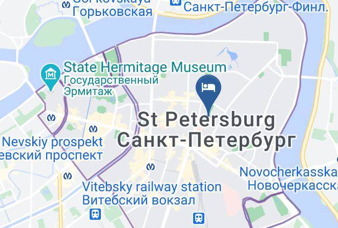 Saint Petersburg - Nedorogiye Gostinitsy Peterburga Maps