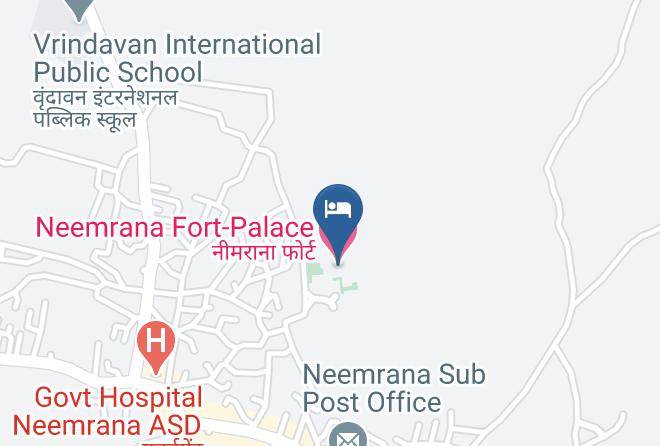Neemrana - Neemrana Fort Palace Maps