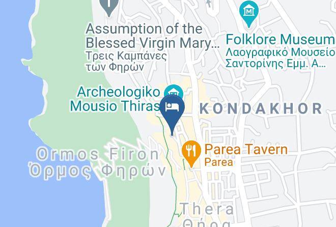 Thira - Nefeles Luxury Suites Maps