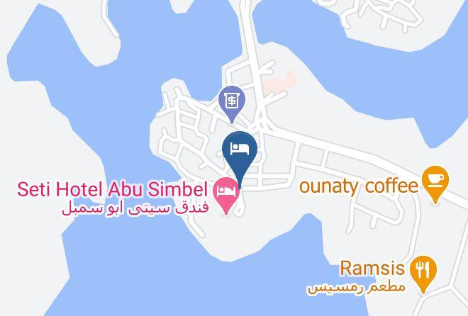 Nefertari Hotel Abu Simble Map