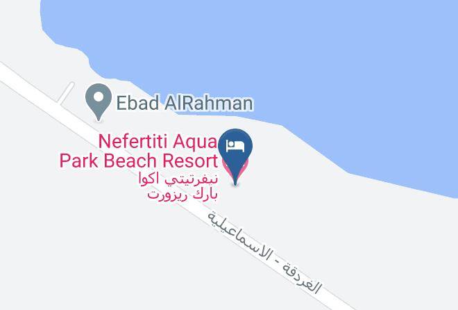 Hurghada - Nefertiti Aqua Park Beach Resort Maps