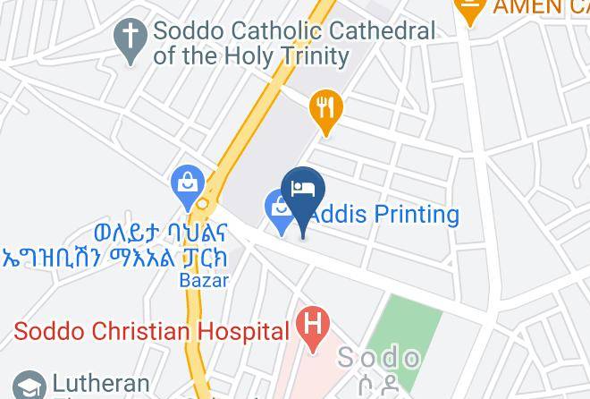 Wolayta - Nega International Hotel Maps