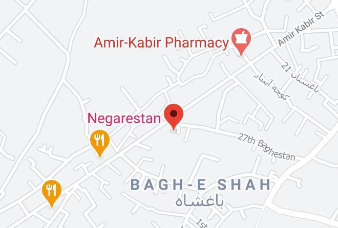 Isfahan - Negarestan Hotel Maps