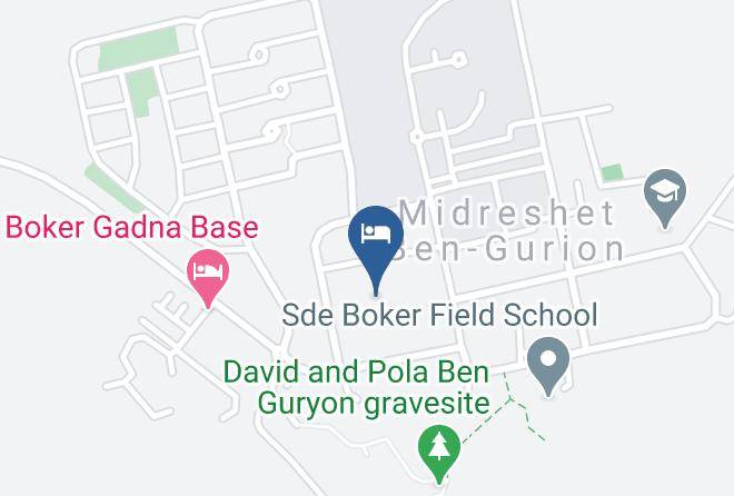 Midreshet Ben Gurion - Negev Bus Maps