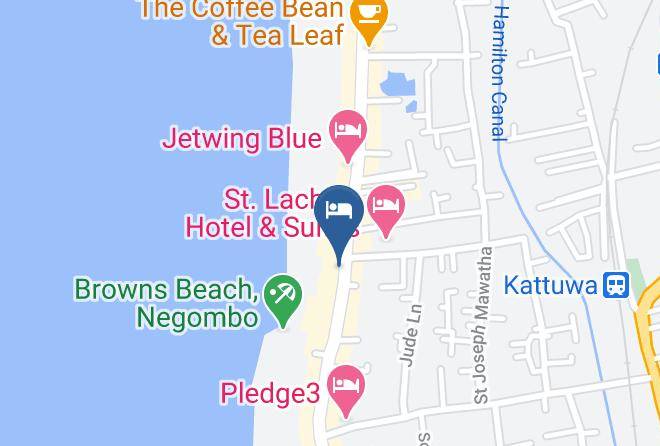 Colombo - Negombo Backpackers Maps