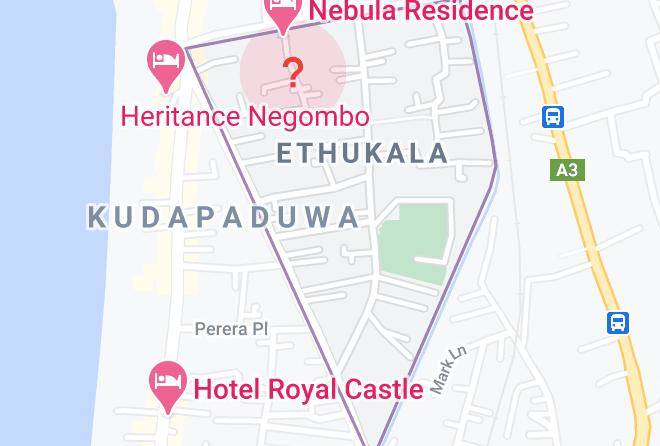 Colombo - Negombo Fortress Maps