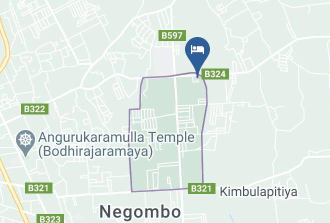 Colombo - Negombo Ma Boutique Residence Maps