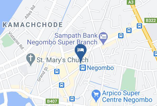 Colombo - Negombo Railway Rest Maps