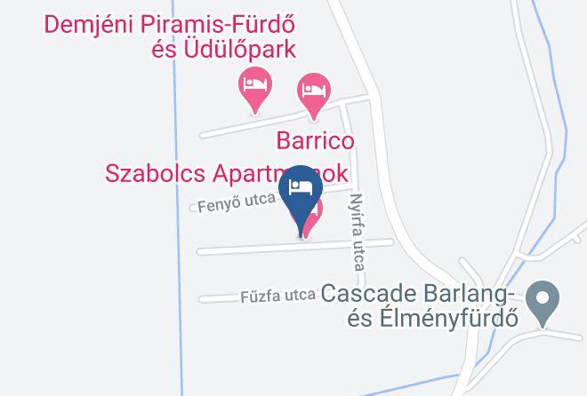 Demjen - Negy Evszak Vendeghaz Maps