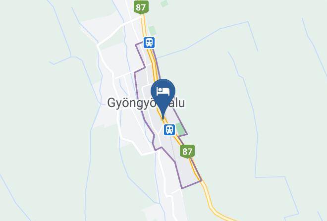 Gyongyosfalu - Negy Evszak Vendeghaz Maps