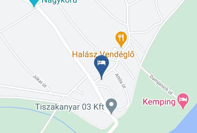 Nagykoru - Negy Tucsok Vendeghaz Maps