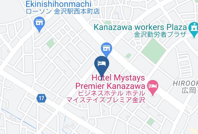 Neighbors Inn Kanazawa Map