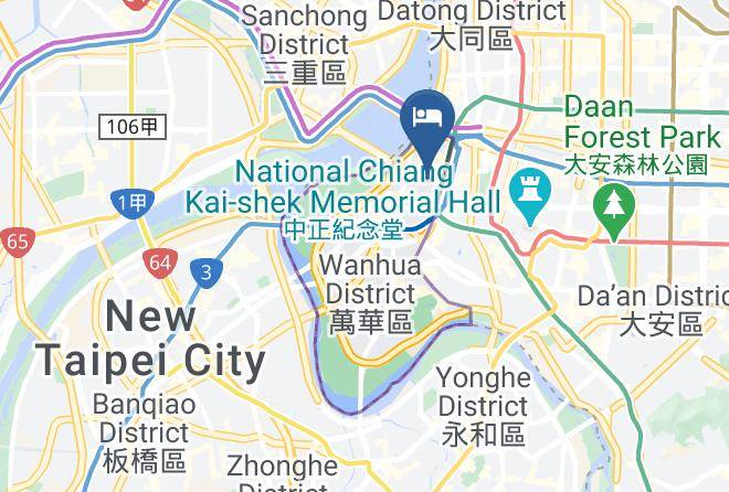Wanhua District Ximending - Neijiang Hotel Maps
