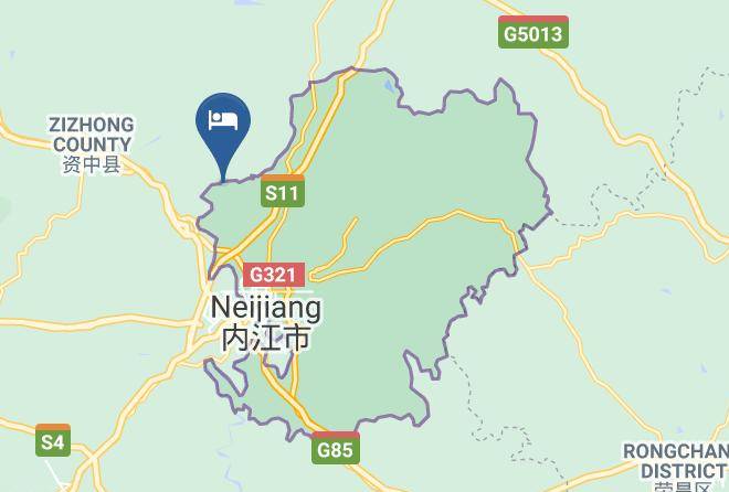 Neijiang Jinkerry Business Hotel Map