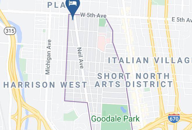 Franklin - Neil Avenue Bed And Breakfast Maps