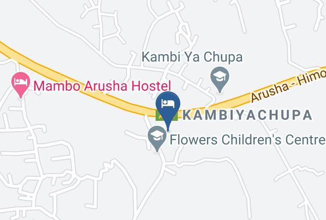 Arusha - Nejobugg Palace Hotel Maps