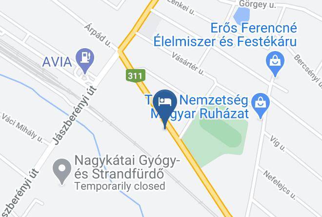 Nagykata - Nekeczki Vendeghaz Maps