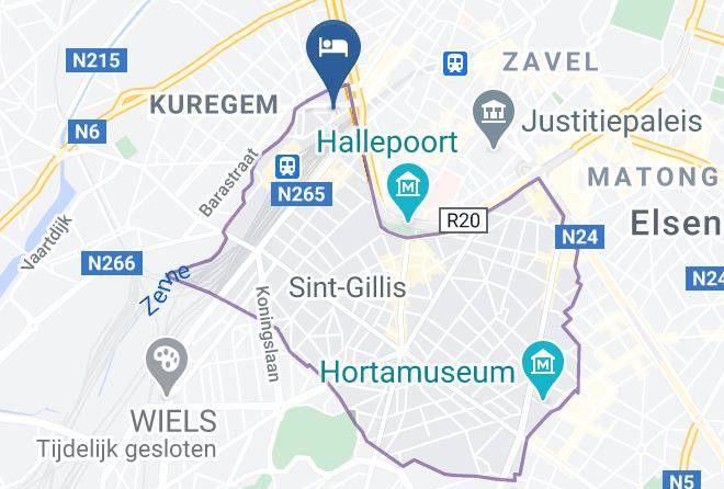 Sint Gillis - Nekotel Concept Art Hotel Maps