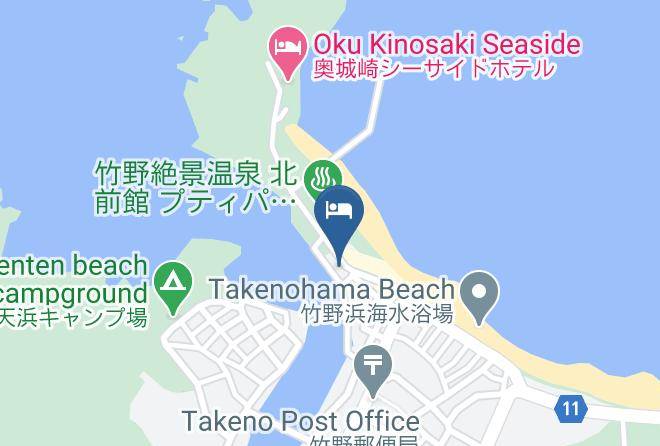 Toyooka City - Nekozaki Inn Maps
