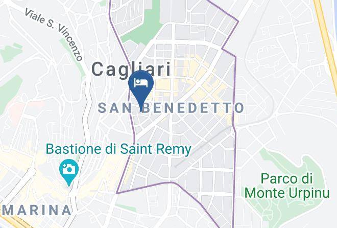 Cagliari - Nell'azzurro Affittacamere Maps