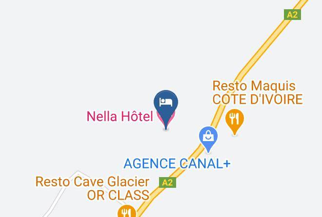Agboville - Nella Hotel Maps