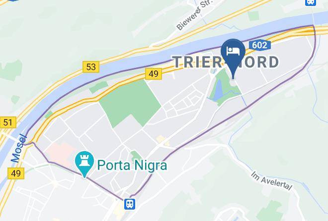 Treves - Nells Park Hotel Trier Maps