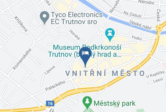 Trutnov - Nelly Kellys Hotel And Restaurant Maps