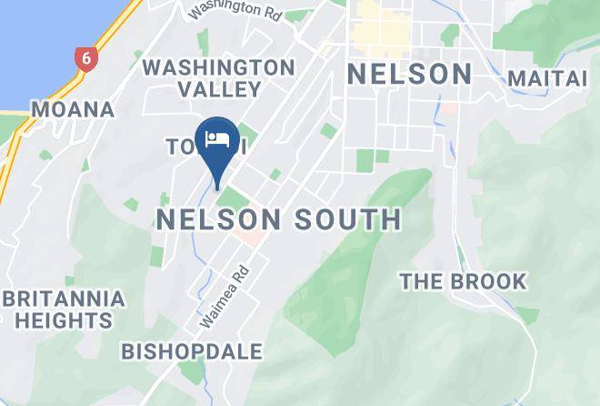 Nelson - Nelson City Top 10 Holiday Park Maps