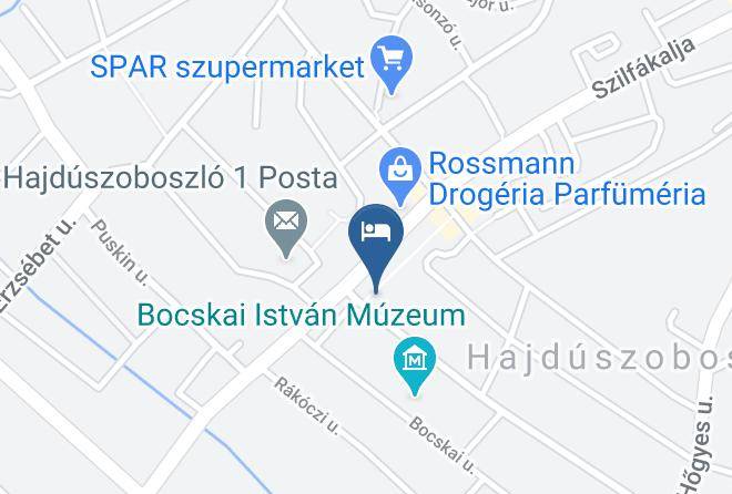 Hajduszoboszlo - Nelson Hotel Maps