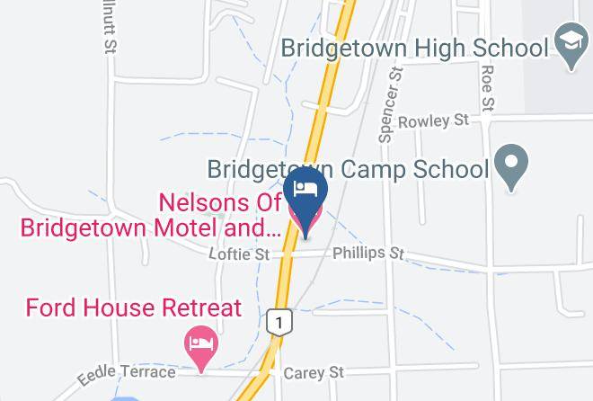 Bridgetown Greenbushes - Nelsons Of Bridgetown Motel And Function Centre Maps
