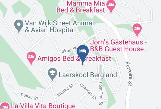 Mbombela - Nelspruit Bnb Maps