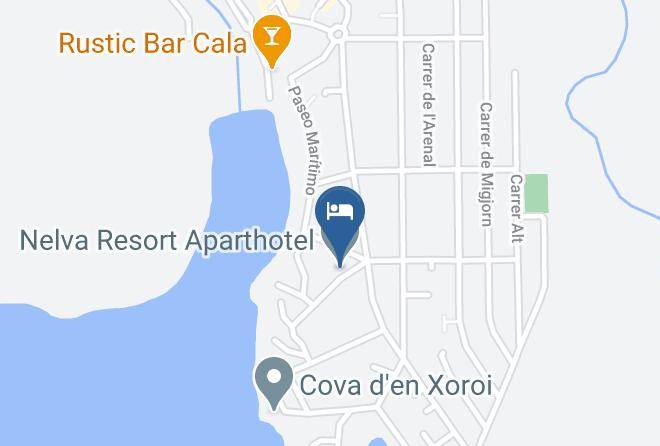 Baleares - Nelva Resort Aparthotel Maps