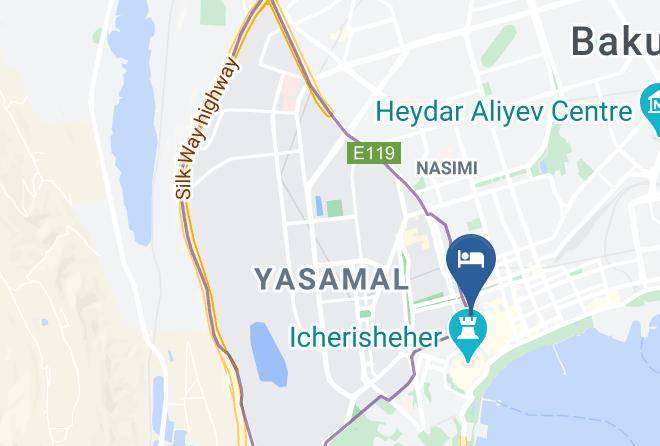 Baki - Nemi Hotel Maps