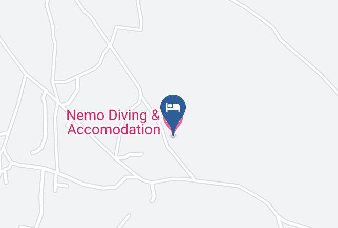 Nemo Diving & Accomodation Map