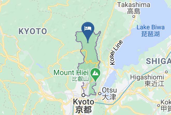 Kyoto City Sakyo Ward - Nemunohatago Arashiyama Maps