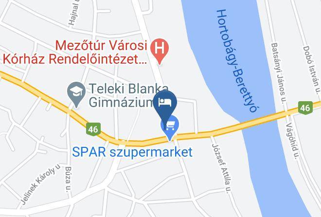 Mezotur - Nemzeti Szalloda Maps