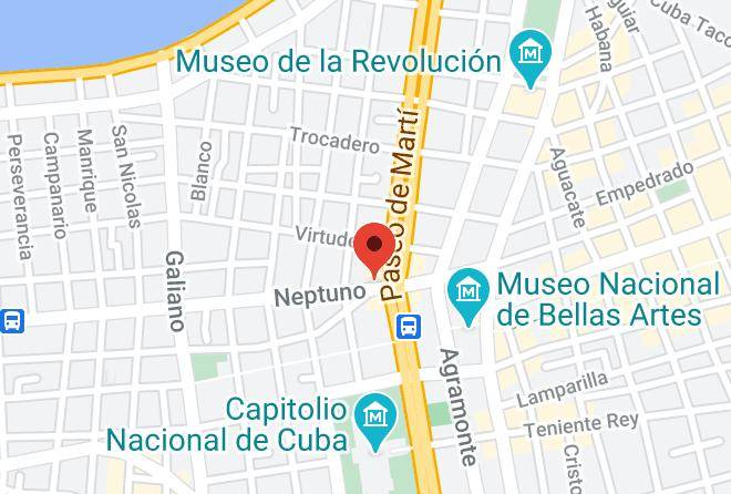Centro Habana - Nena Y Elsa 1940 Maps