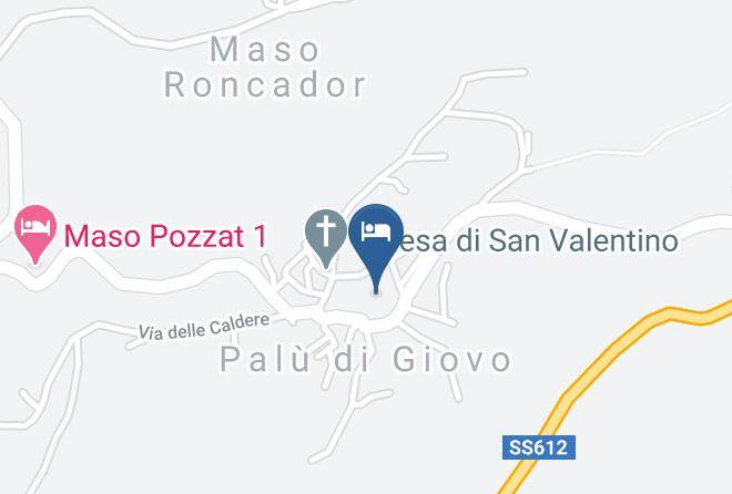 Trento - Nenez B&b Maps