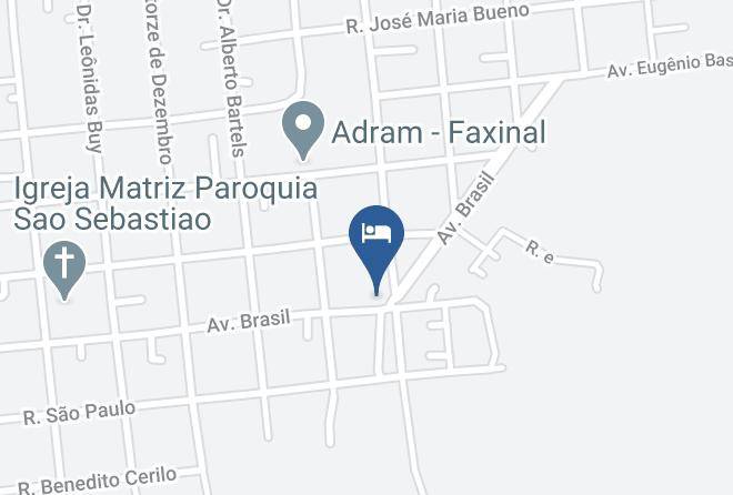 Faxinal - Nenohotel Maps