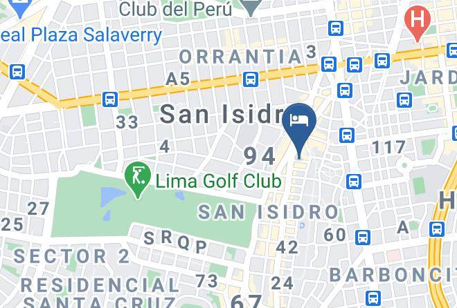 San Isidro - Neo Hotel Boutique Maps