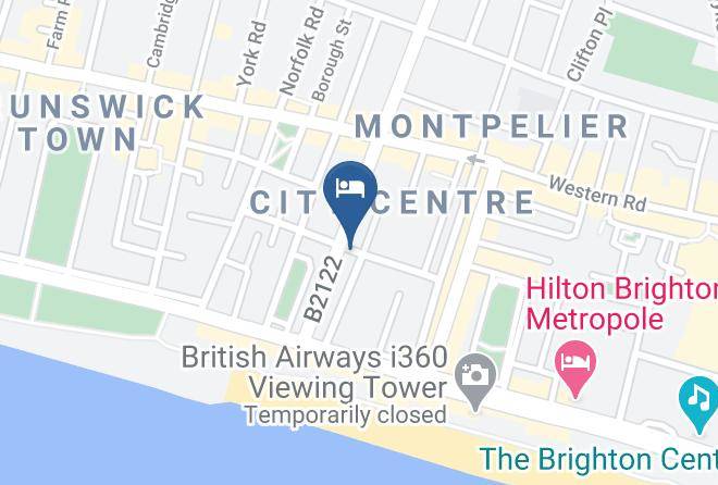 Brighton And Hove - Neo Hotel Maps