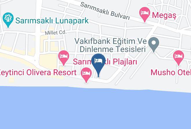 Ayvalik - Ege Soley Hotel Maps