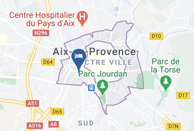 Bouches Du Rhone - Neoresid Aix En Provence Les Jardins Mozart Maps