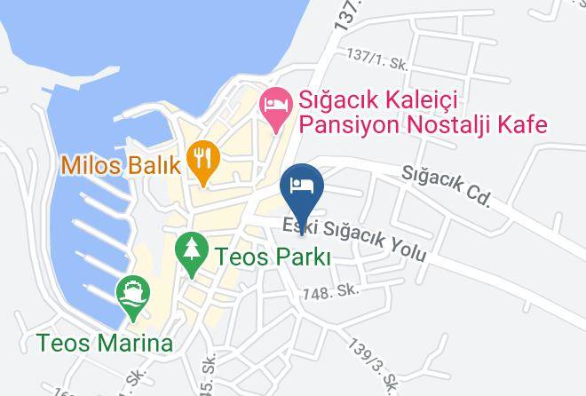 Seferihisar - Neoss Butik Otel Maps